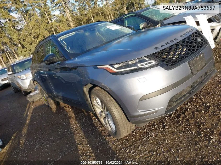 2018 Land Rover Range Rover Velar D180 S VIN: SALYB2RN8JA753657 Lot: 40350755