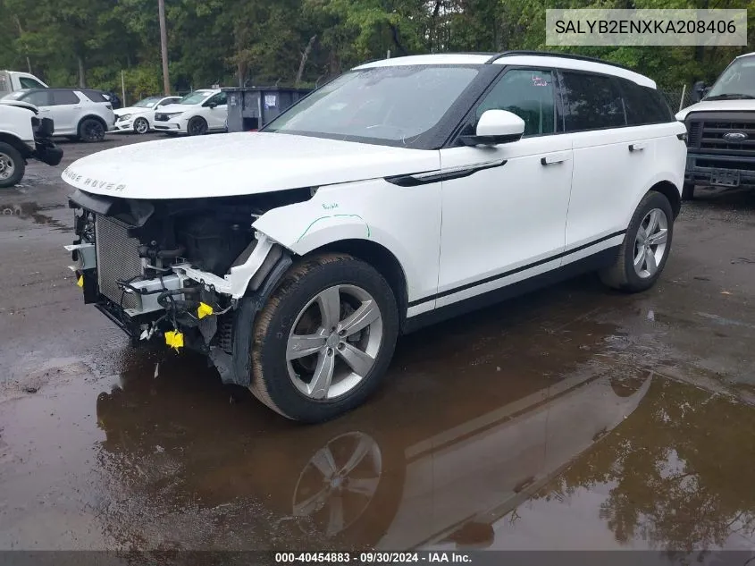 2019 Land Rover Range Rover Velar S VIN: SALYB2ENXKA208406 Lot: 40454883