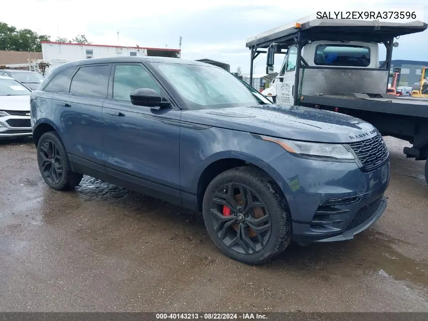 2024 Land Rover Range Rover Velar P250 Dynamic Se VIN: SALYL2EX9RA373596 Lot: 40143213