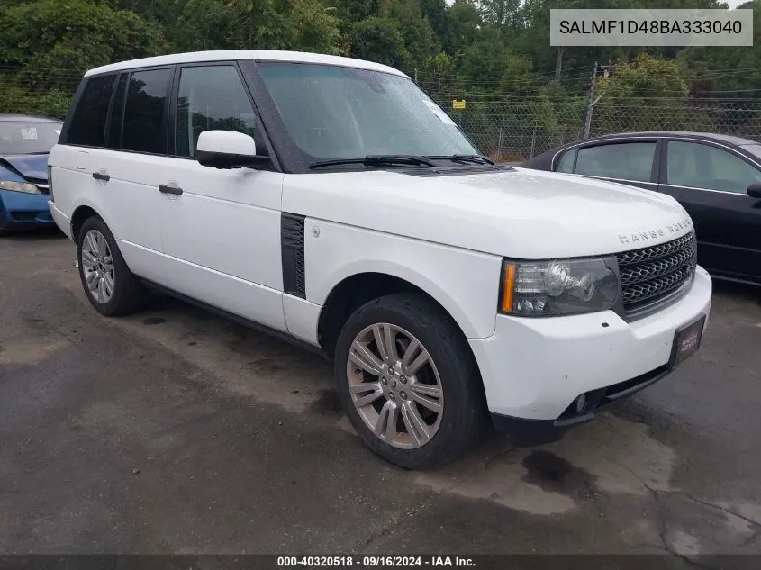 SALMF1D48BA333040 2011 Land Rover Range Rover Hse