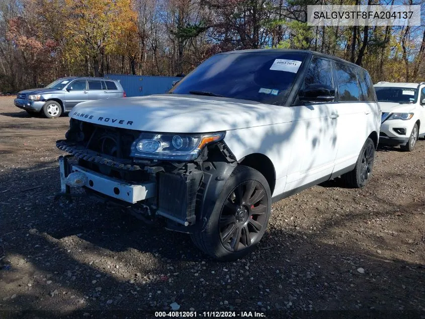 2015 Land Rover Range Rover 5.0L V8 Supercharged Autobiography VIN: SALGV3TF8FA204137 Lot: 40812051