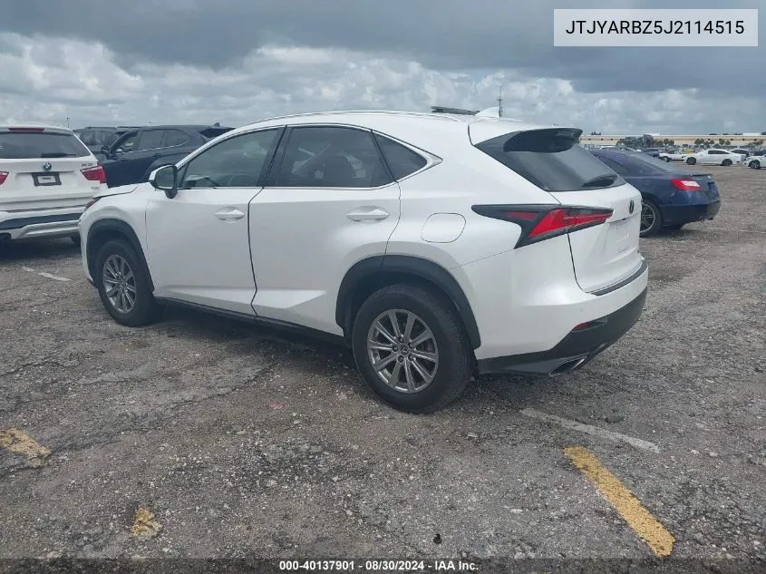 JTJYARBZ5J2114515 2018 Lexus Nx 300