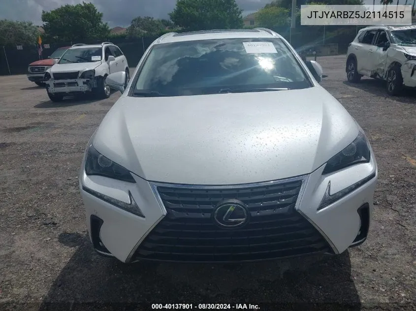 JTJYARBZ5J2114515 2018 Lexus Nx 300