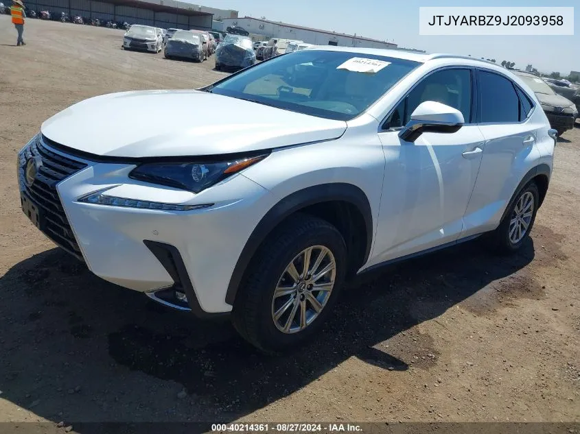 JTJYARBZ9J2093958 2018 Lexus Nx 300