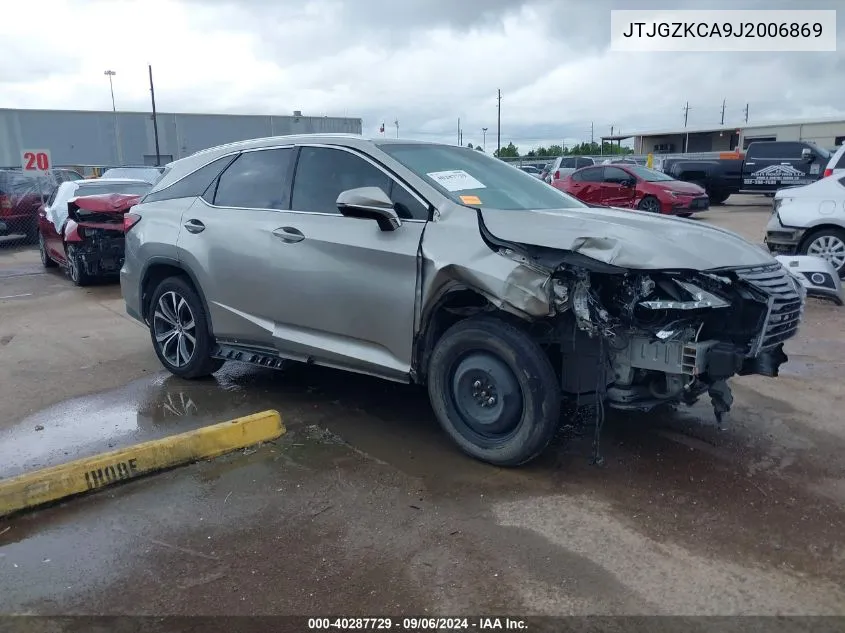 2018 Lexus Rx 350L Premium VIN: JTJGZKCA9J2006869 Lot: 40287729