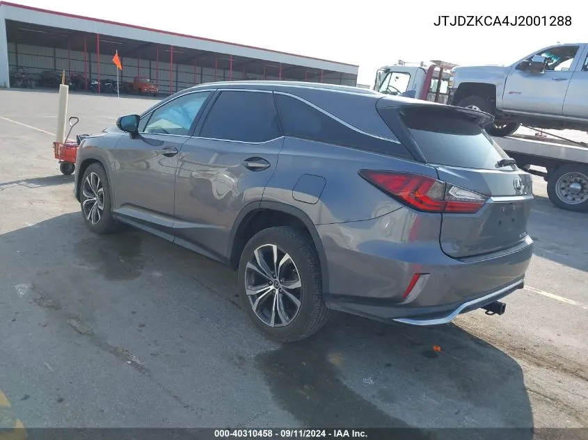 JTJDZKCA4J2001288 2018 Lexus Rx 350L Premium