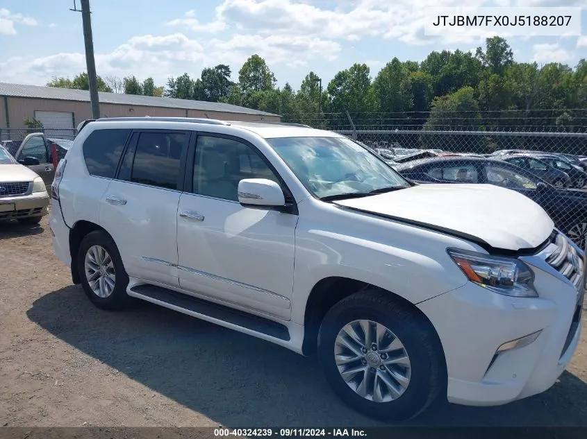 2018 Lexus 460 VIN: JTJBM7FX0J5188207 Lot: 40324239