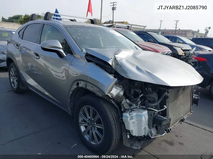 2018 Lexus Nx 300 VIN: JTJYARBZ1J2085790 Lot: 40400984