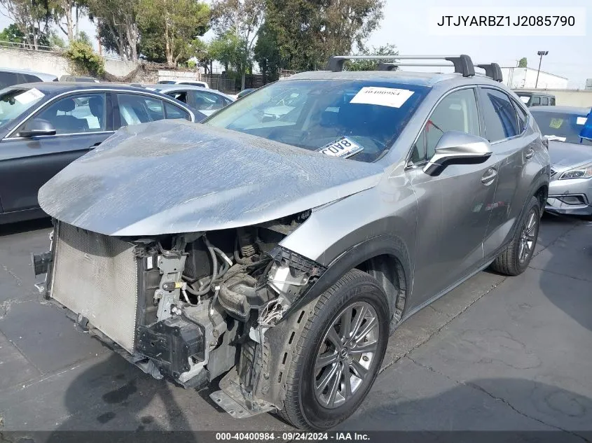 JTJYARBZ1J2085790 2018 Lexus Nx 300