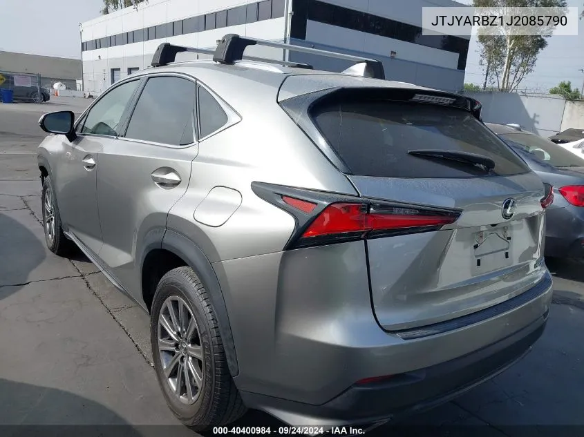 JTJYARBZ1J2085790 2018 Lexus Nx 300