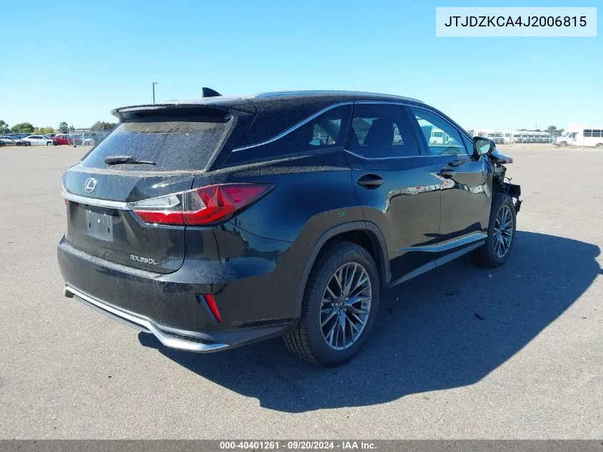 JTJDZKCA4J2006815 2018 Lexus Rx 350L Premium