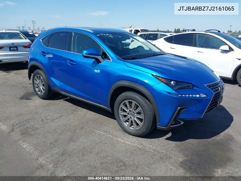 2018 Lexus Nx 300 VIN: JTJBARBZ7J2161065 Lot: 40414621