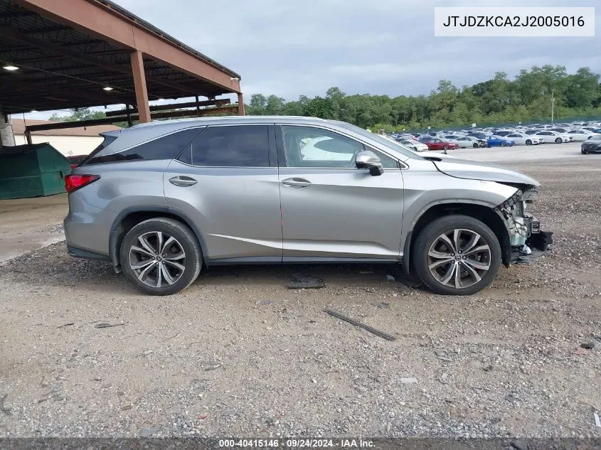 2018 Lexus Rx 350L 350 L VIN: JTJDZKCA2J2005016 Lot: 40415146