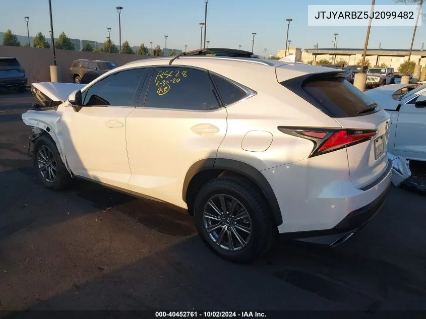 2018 Lexus Nx 300 VIN: JTJYARBZ5J2099482 Lot: 40452761