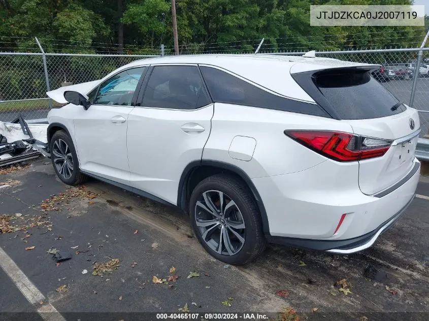 2018 Lexus Rx 350L Premium VIN: JTJDZKCA0J2007119 Lot: 40465107