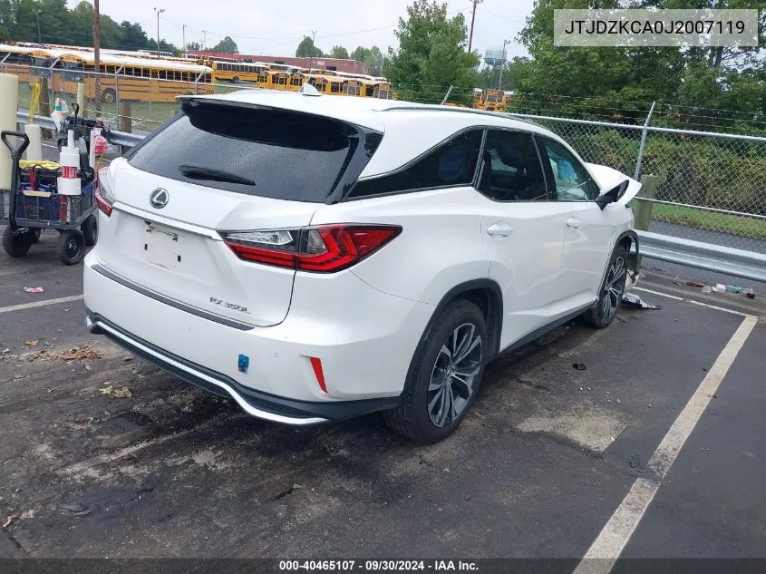 JTJDZKCA0J2007119 2018 Lexus Rx 350L Premium