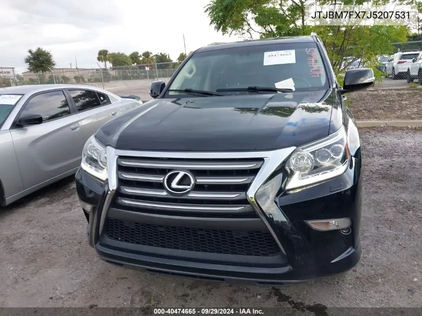 2018 Lexus 460 VIN: JTJBM7FX7J5207531 Lot: 40474665