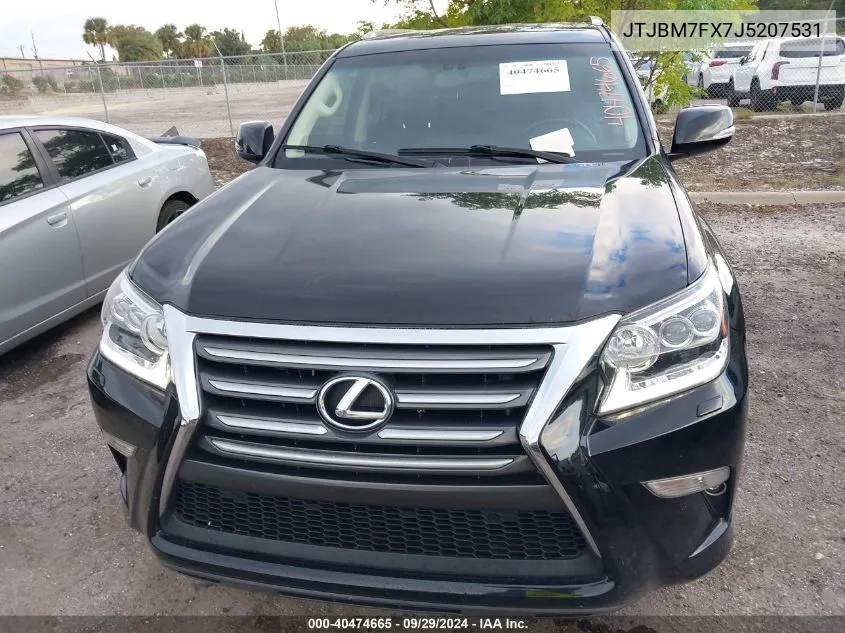 2018 Lexus 460 VIN: JTJBM7FX7J5207531 Lot: 40474665