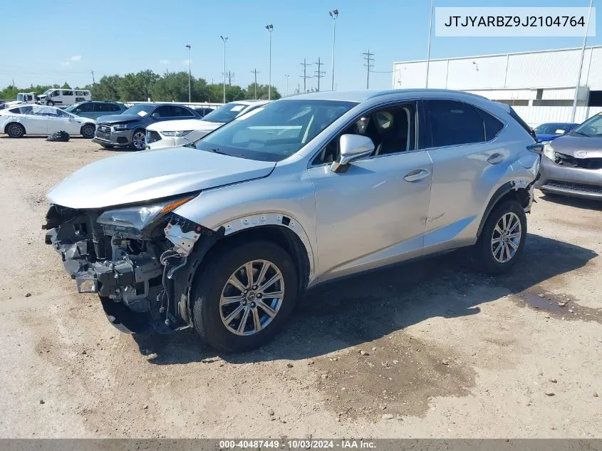 JTJYARBZ9J2104764 2018 Lexus Nx 300