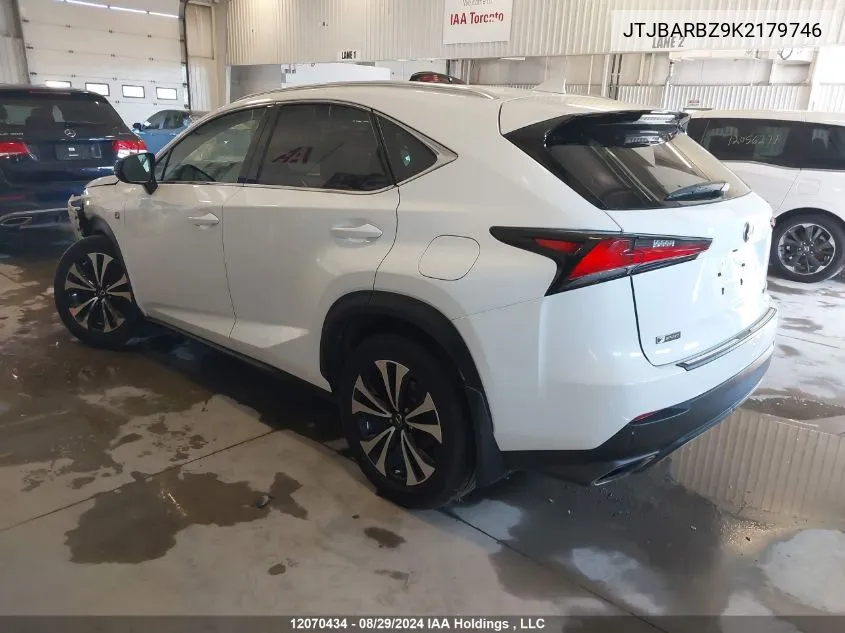 JTJBARBZ9K2179746 2019 Lexus Nx 300