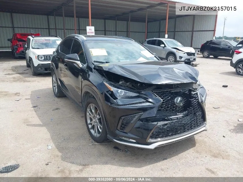 JTJYARBZ0K2157015 2019 Lexus Nx 300 F Sport