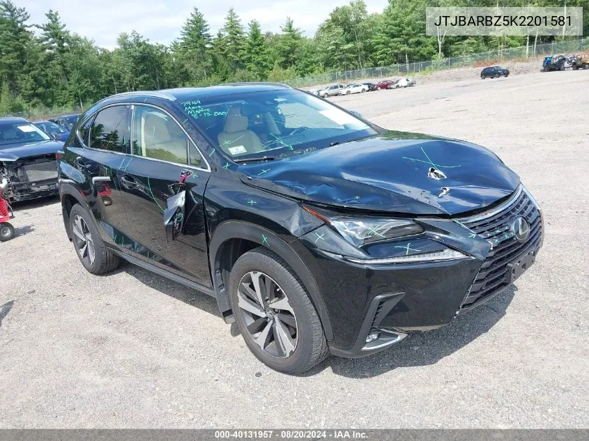 JTJBARBZ5K2201581 2019 Lexus Nx 300