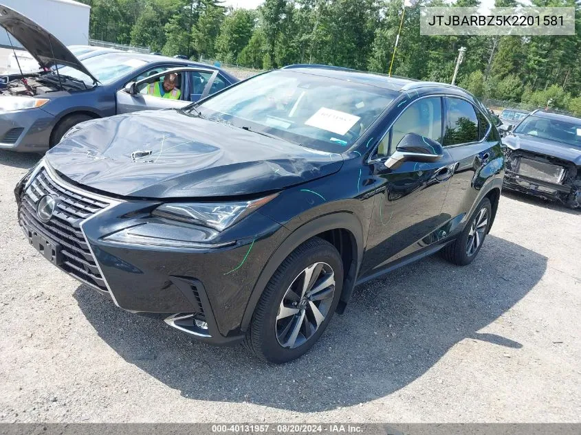 JTJBARBZ5K2201581 2019 Lexus Nx 300