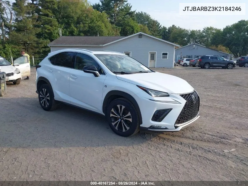 JTJBARBZ3K2184246 2019 Lexus Nx 300 F Sport