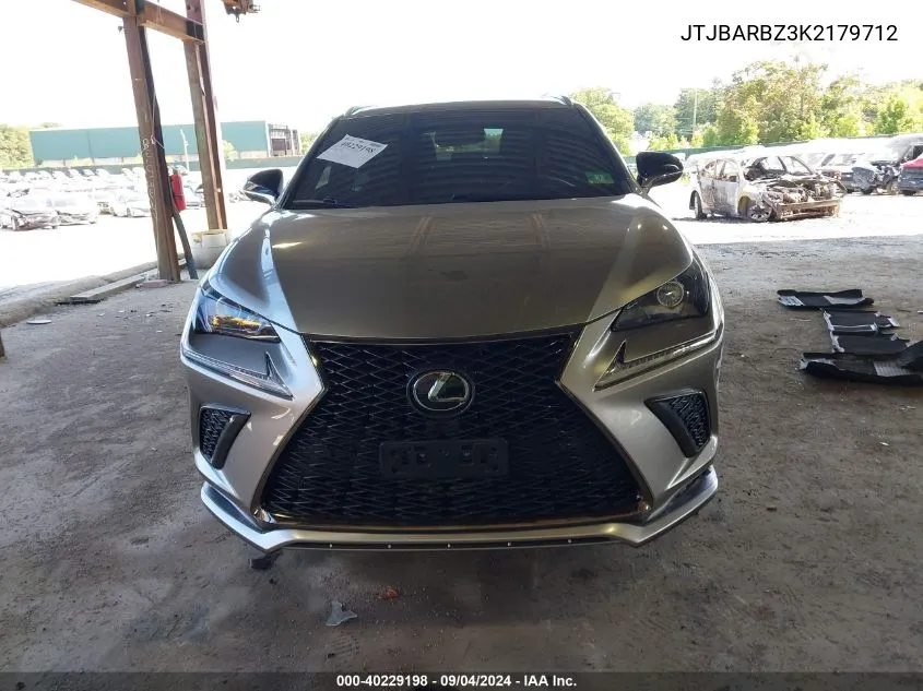 JTJBARBZ3K2179712 2019 Lexus Nx 300 300 Base/300 F Sport