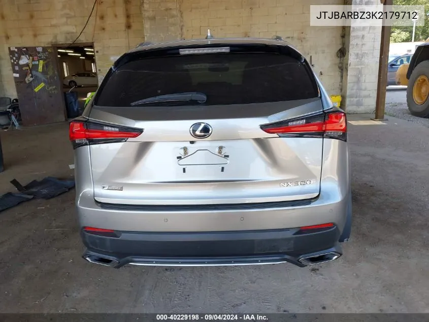 JTJBARBZ3K2179712 2019 Lexus Nx 300 300 Base/300 F Sport