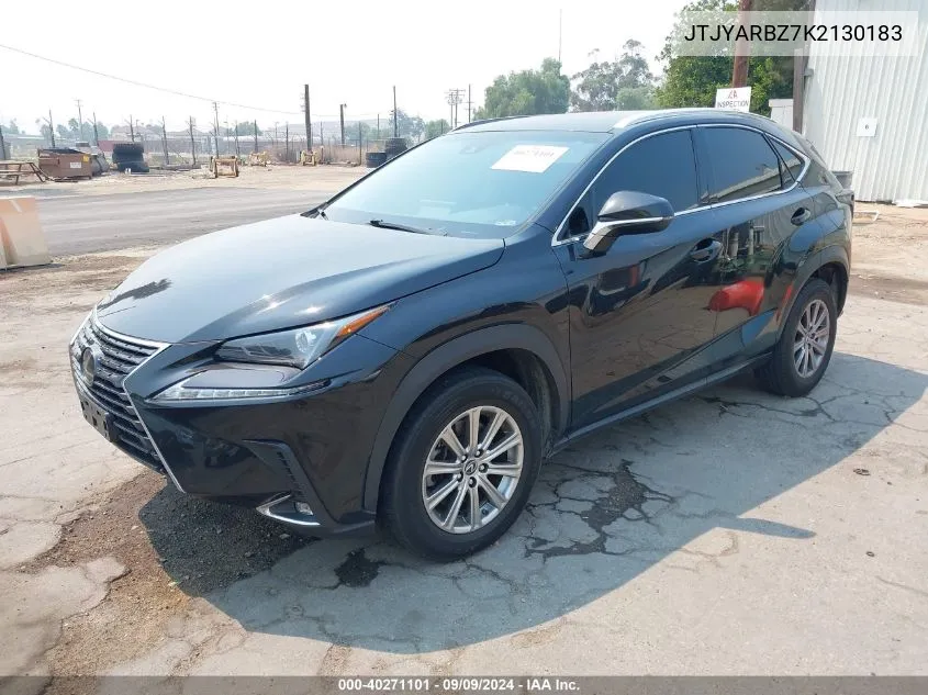 2019 Lexus Nx 300 VIN: JTJYARBZ7K2130183 Lot: 40271101