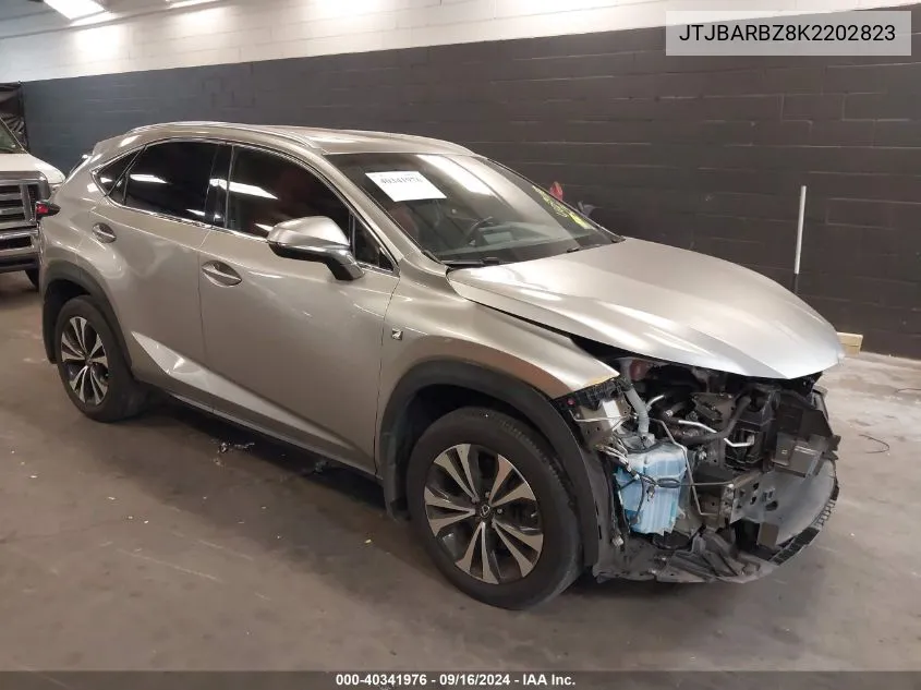 JTJBARBZ8K2202823 2019 Lexus Nx 300 F Sport