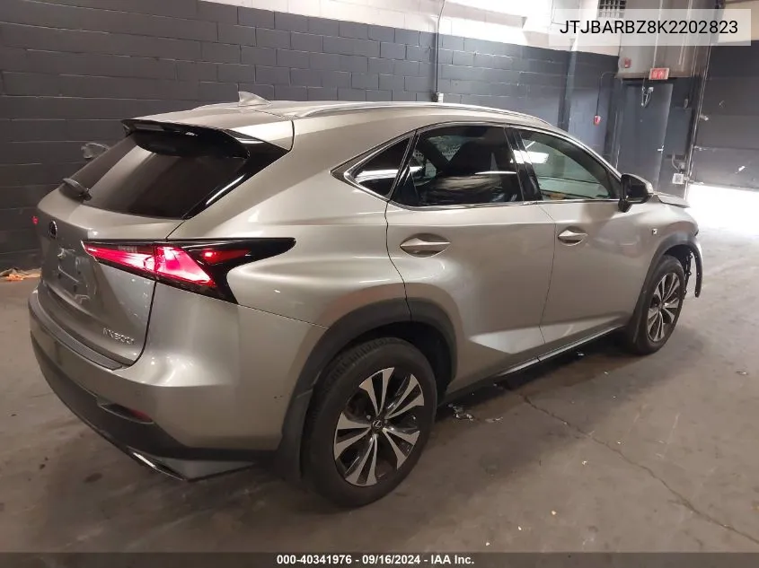 JTJBARBZ8K2202823 2019 Lexus Nx 300 F Sport