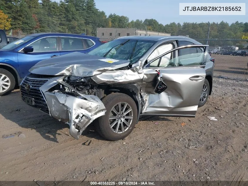 2019 Lexus Nx 300 300 Base/300 F Sport VIN: JTJBARBZ8K2185652 Lot: 40353225