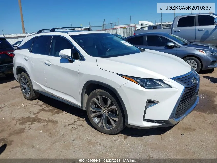 JTJGZKCA5K2010337 2019 Lexus Rx 350L Premium