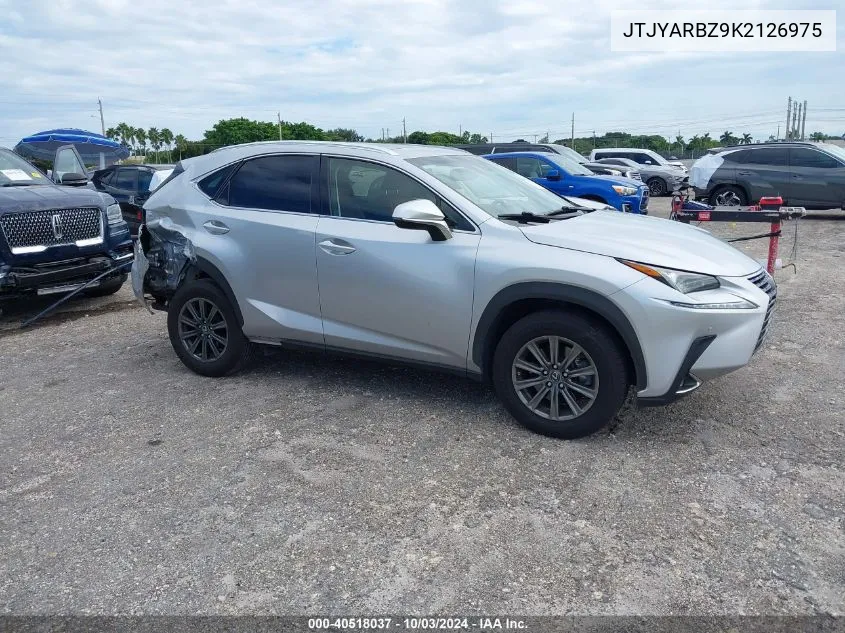 2019 Lexus Nx 300 VIN: JTJYARBZ9K2126975 Lot: 40518037