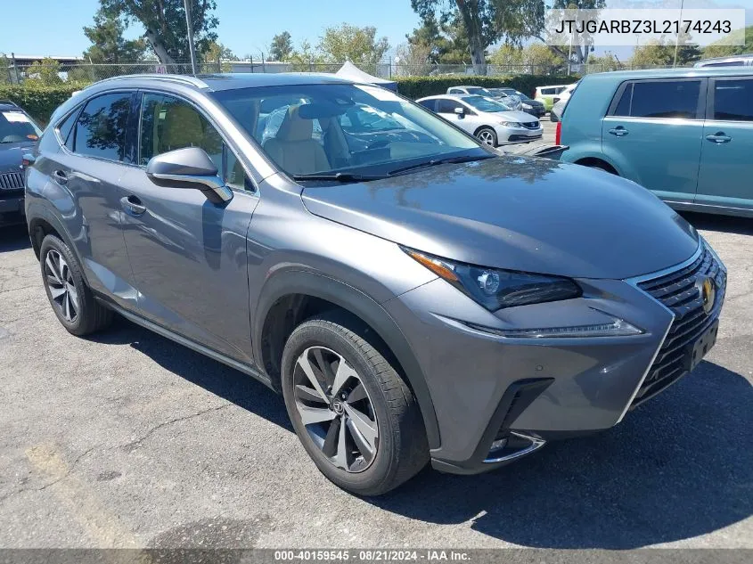 JTJGARBZ3L2174243 2020 Lexus Nx 300