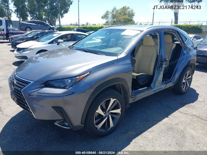 JTJGARBZ3L2174243 2020 Lexus Nx 300