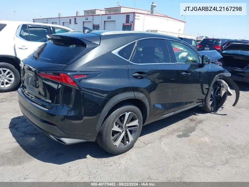 JTJGARBZ4L2167298 2020 Lexus Nx 300