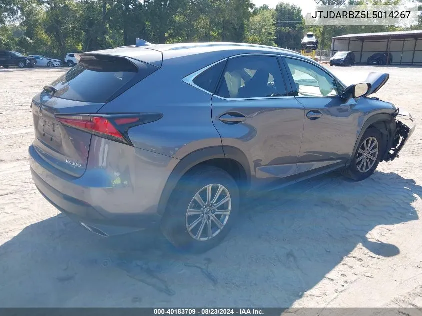 2020 Lexus Nx 300 VIN: JTJDARBZ5L5014267 Lot: 40183709