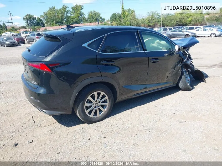 2020 Lexus Nx 300 VIN: JTJDARDZ9L5010896 Lot: 40315428