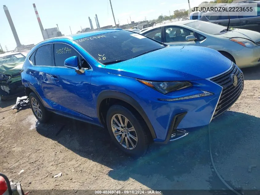 2020 Lexus Nx 300 VIN: JTJDARDZ9L2223655 Lot: 40369749