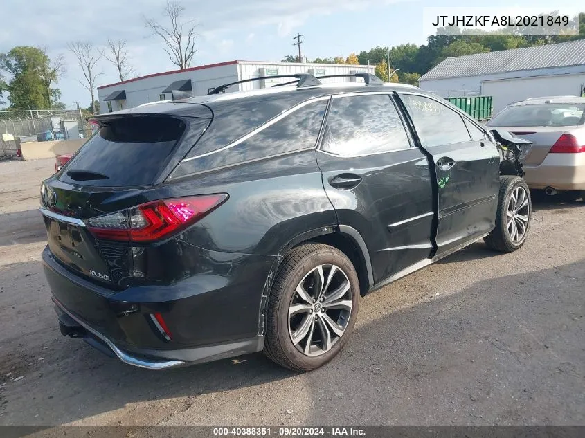 2020 Lexus Rx 350L VIN: JTJHZKFA8L2021849 Lot: 40388351