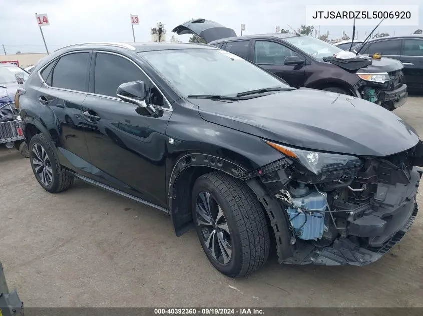 2020 Lexus Nx 300 F Sport VIN: JTJSARDZ5L5006920 Lot: 40392360