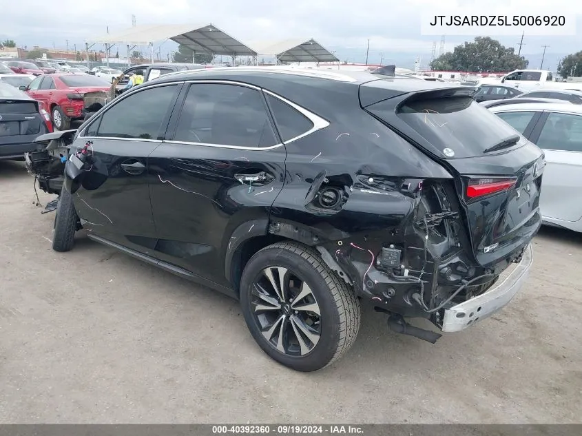 2020 Lexus Nx 300 F Sport VIN: JTJSARDZ5L5006920 Lot: 40392360