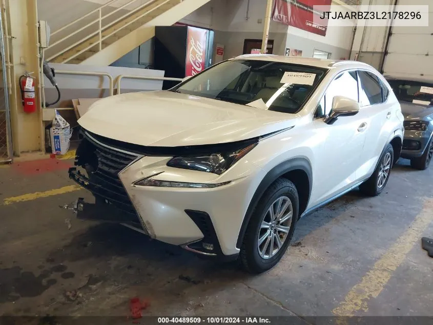 JTJAARBZ3L2178296 2020 Lexus Nx 300