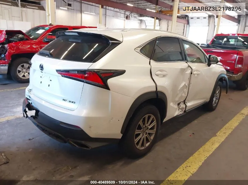 2020 Lexus Nx 300 VIN: JTJAARBZ3L2178296 Lot: 40489509