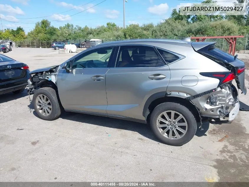 JTJDARDZ1M5029427 2021 Lexus Nx 300 300 Base/300 Luxury/300 F