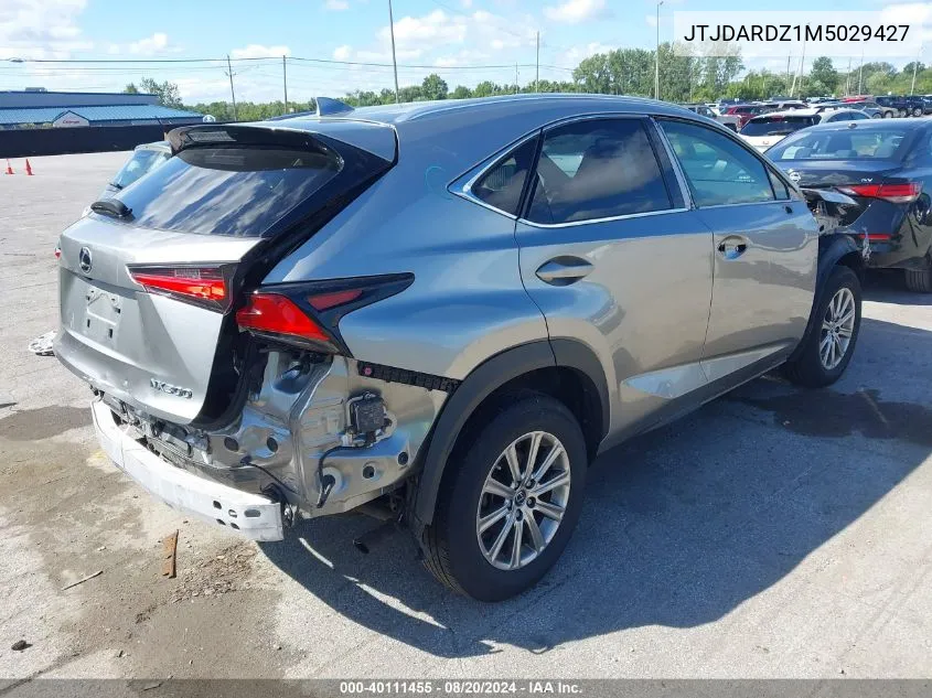 JTJDARDZ1M5029427 2021 Lexus Nx 300 300 Base/300 Luxury/300 F