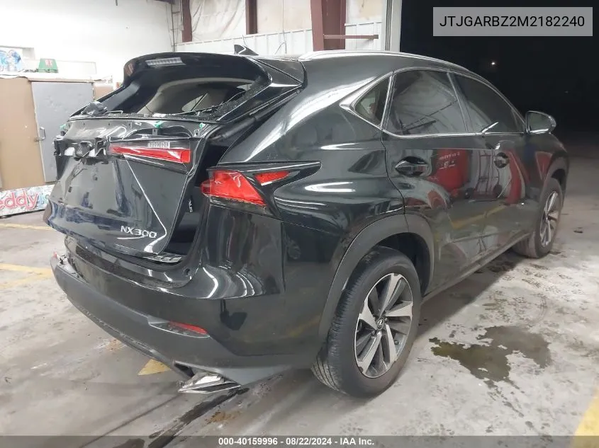 JTJGARBZ2M2182240 2021 Lexus Nx 300